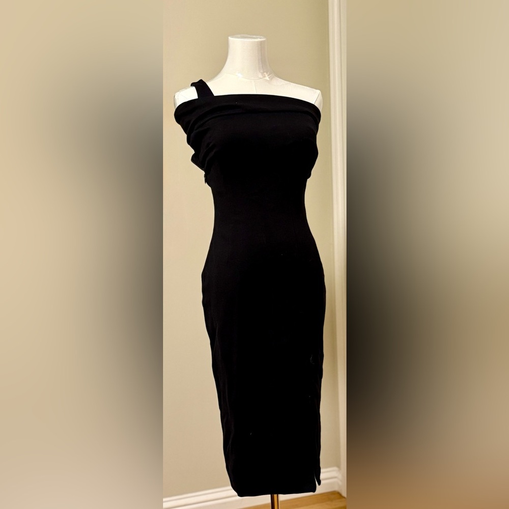 NICHOLAS Black Bodycon Sweetheart Dress